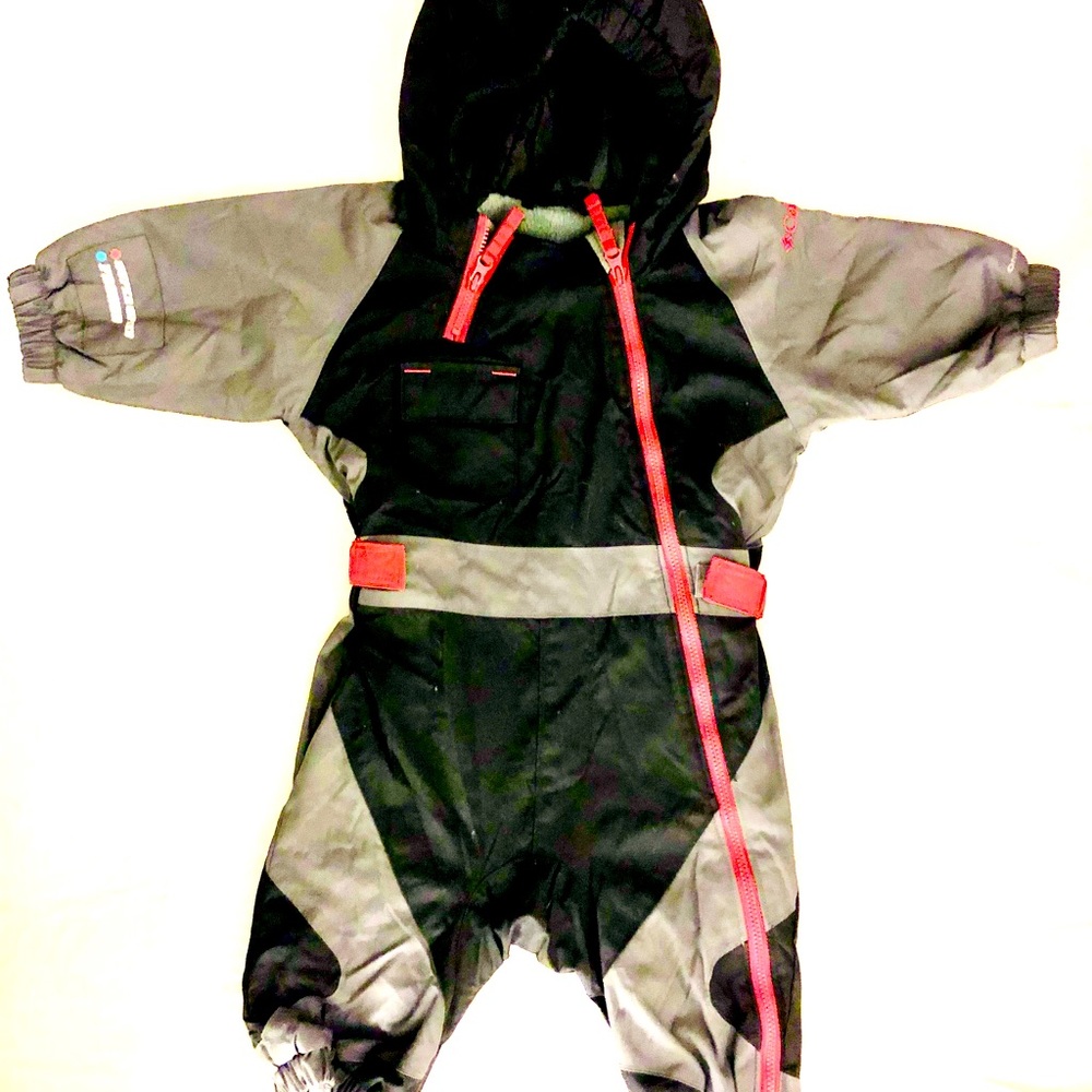 Columbia baby snowsuit 6m  fleece lined zip front. Infant Buga II snow suit